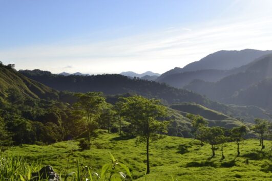 Paisaje de la sierra nevada de Santa Marta