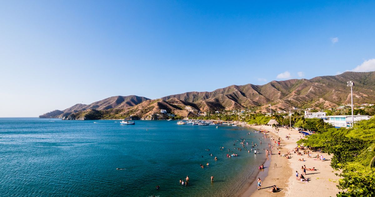 playa Taganga Colombia